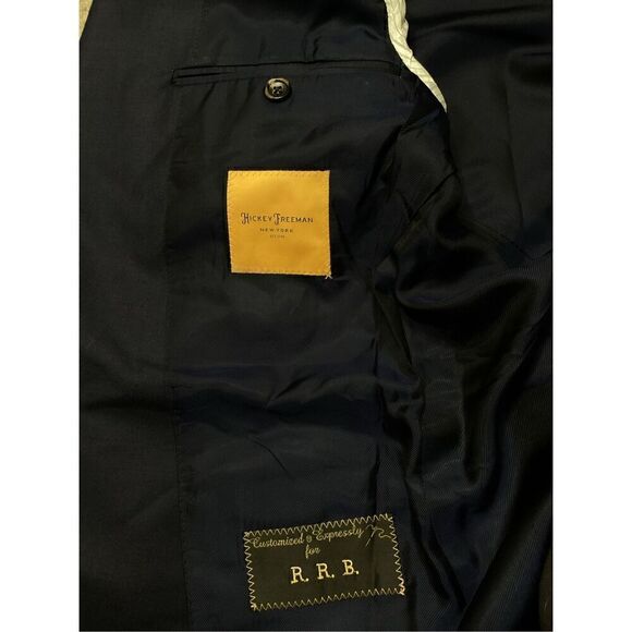 New. Navy Traveler Honey Way Blazer. 40/42 regular. Retails $1395 - Picture 11 of 13